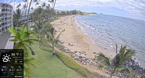 Live Webcam The Hale Pau Hana, Kihei, Maui County, Hawaii